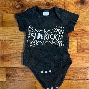 Sidekick Graphic Kids One Piece - gray